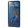 Huawei P30 Pro Magnetisk Cover med Hærdet Glas - Grøn