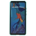 Huawei P30 Pro Magnetisk Cover med Hærdet Glas - Grøn