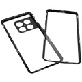 OnePlus 10 Pro Magnetisk Cover med Hærdet Glas - Sort