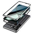 OnePlus 11 Magnetisk Cover med Hærdet Glas - Sølv