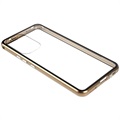 Samsung Galaxy A53 5G Magnetisk Cover med Hærdet Glas - Guld