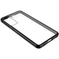 Samsung Galaxy S21 FE 5G Magnetisk Cover med Hærdet Glas - Sort