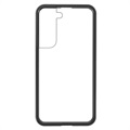 Samsung Galaxy S22+ 5G Magnetisk Cover med Hærdet Glas - Sort