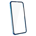 Samsung Galaxy S23+ 5G Magnetisk Cover med Hærdet Glas - Blå