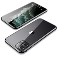 iPhone 11 Pro Magnetisk Cover med Hærdet Glas - Sort