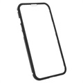 iPhone 13 Pro Magnetisk Cover med Hærdet Glas - Sort