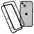 iPhone 14 Magnetisk Cover med Hærdet Glas