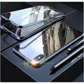iPhone XS/X Magnetisk Cover med Hærdet Glas