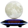 Magnetisk Svævende 3D LED Måne LED Lampe / Nattelampe