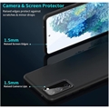 Samsung Galaxy S20 FE/S20 FE 5G Magnetisk Silikone Cover - Sort