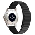 Samsung Galaxy Watch4/Watch4 Classic/Watch5 Magnetisk Silikone Sportsrem - Sort