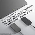Magnetisk trådløs oplader 18W - iPad Air 11 2024/2025/Air 2020/2022/Pro 11 2018/2020/2021/2022 - Sort