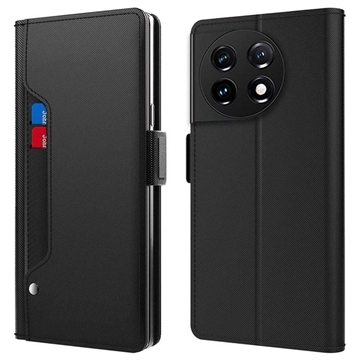 Makeup Spejl OnePlus 11 Flip Cover - Sort