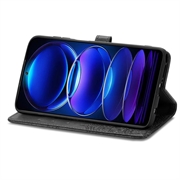 HMD Pulse Pro Mandala Series Etui med Pung - Sort