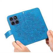 Motorola Edge 60 Fusion Mandala Series Etui med Pung - Blå