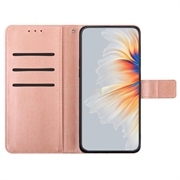 iPhone 16 Pro Mandala Series Etui med Pung - Rødguld