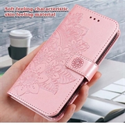 iPhone 17 Pro Max Mandala Series Etui med Pung - Pink