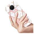 Marble Pattern Electroplated IMD Nokia G10/G20 TPU Cover