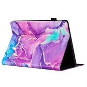 Amazon Kindle Paperwhite 4/3/2 Folio-etui med marmormønster - lilla