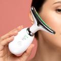 Marielle EMS ansigtsmassager med LED-lysterapi - hvid