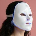 Marielle LED-lysbehandlingsmaske til ansigtet til hudpleje - hvid