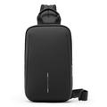 Mark Ryden MR737 4L skuldertaske med USB-A/USB-C-opladningsporte - sort