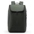 Mark Ryden MR9100 31L forretningsrygsæk - TSA-lås, USB-opladning, RFID-beskyttelse - olivengrøn