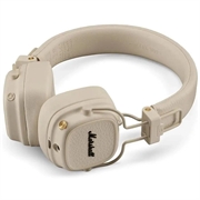 Marshall Major V On-Ear trådløse Bluetooth-hovedtelefoner - Creme