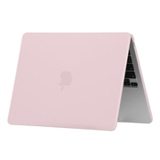 MacBook Air 13" 2022/2024 Matte Plastik Cover - Ensfarvet pink