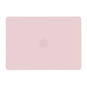 MacBook Air 13" 2022/2024 Matte Plastik Cover - Ensfarvet pink