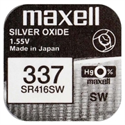 Maxell 337/SR416SW sølvoxid-ur-batteri 1.55V