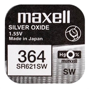 Maxell 364/SR621SW sølvoxid-ur-batteri 1.55V
