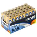 Maxell LR03/AAA-batterier - 32 stk. (8x4)