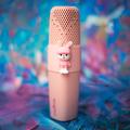 Maxlife Animal MXBM-500 Bluetooth-mikrofon med højttaler - lyserød
