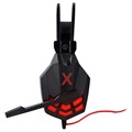 Maxlife MXGH-200 Wired Gaming-headset med LED Lys - Sort