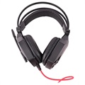 Maxlife MXGH-200 Wired Gaming-headset med LED Lys - Sort