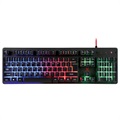 Maxlife MXGK-200 RGB Gaming-tastatur - USB - Sort