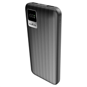 Maxlife MXPB-07 USB-powerbank med to udgange, 10000mAh - Sort