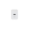 Maxlife MXTC-13 20W USB-C-oplader med PD/QC-hurtigopladning - hvid