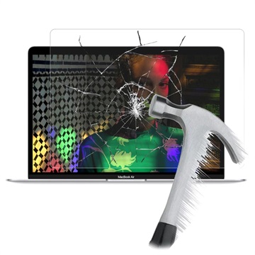 MacBook Air 13" (2020) Hærdet glas skærmbeskyttelse - 9H, 0.3mm - Krystalklar