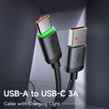 Mcdodo CA-3960 USB-A til USB-C hurtigopladerkabel 1m - sort