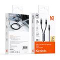 Mcdodo CA-6700 2-i-1 hurtigopladerkabel - USB-C, Lightning - 1.5m