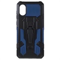 MechWarrior Project Samsung Galaxy A03 Core Hybrid Cover - Blå / Sort