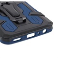 MechWarrior Project Samsung Galaxy A03 Core Hybrid Cover - Blå / Sort