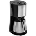 Melitta Enjoy Top Therm kaffemaskine - 10/15 kopper - sort / sølv