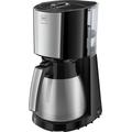 Melitta Enjoy Top Therm kaffemaskine - 10/15 kopper - sort / sølv