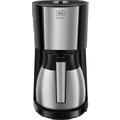 Melitta Enjoy Top Therm kaffemaskine - 10/15 kopper - sort / sølv
