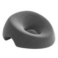 Skønhedsmassagepude af memory foam til brug med ansigtet nedad - grå