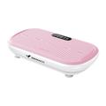 Merach MR-2440P1 fitness-vibrationsplade med Bluetooth-højttaler - lyserød