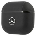 Mercedes-Benz Electronic Line AirPods 3 Læder Cover - Sort